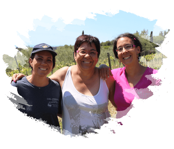 Léonie, Ghislaine Arlon et Audrey
